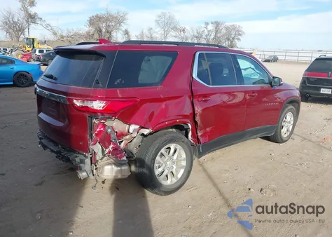 2021 Chevrolet Traverse Fwd Lt Cloth из США, поврежденный, VIN 1GNERGKW5MJ133687